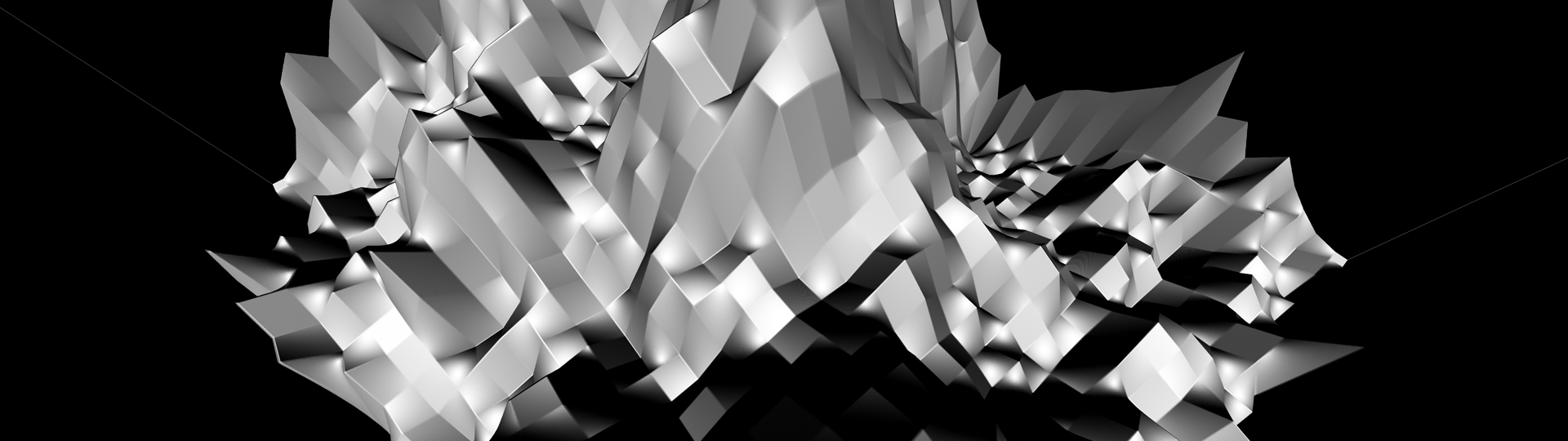 Concourse Landscape Sharp Terrain Top View